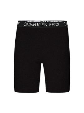 Shorts Ciclistas Calvin Klein Milano preta de mulher 