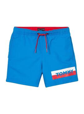 Swimsuit Tommy Hilfiger Logo Azul para Menino