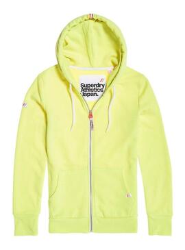 Sweat Superdry LA Atlético Ziphood Lima Mulher