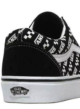 Sapatilhas Vans Old Skool Logo Repeat Preto Homem