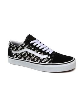 Sapatilhas Vans Old Skool Logo Repeat Preto Homem