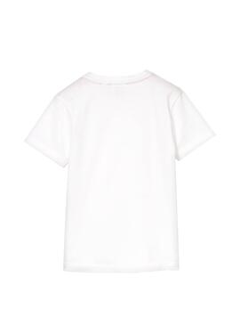 T-Shirt Lacoste Basic Branco para Menino