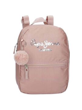 Mochila Pepe Jeans Celia Rosa para Menina