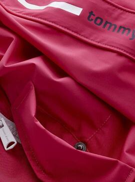 Blusão Tommy Jeans Branded Rosa Para Mulher