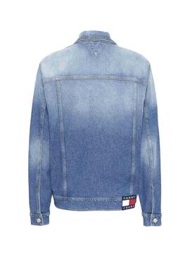 Casaca Denim Tommy Jeans Oversize ANMB Mulher