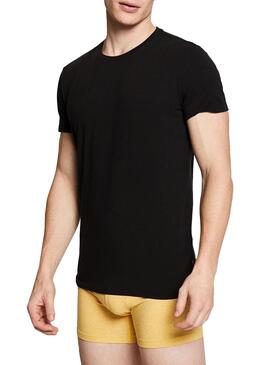 T-Shirt Levis Slim Preto para Homem
