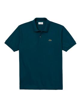 Polo Lacoste Classic Verde para Homen
