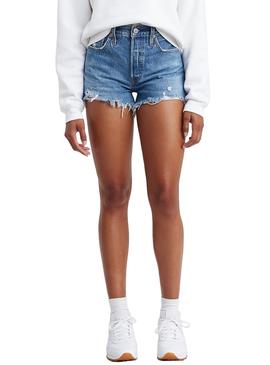 Shorts Levis 501 Original Atenas Mid para  Mulher