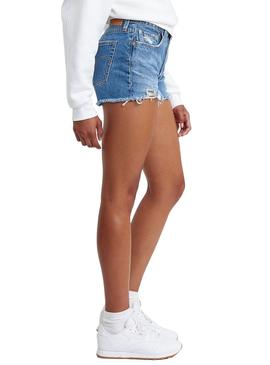 Shorts Levis 501 Original Atenas Mid para  Mulher