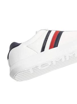Sapatilhas Tommy Jeans Essential Leather Branco