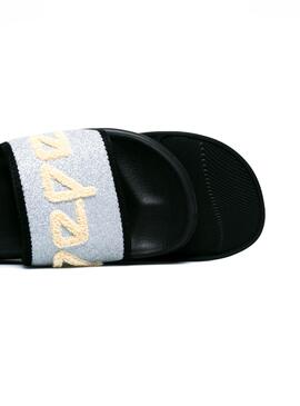 Chinelos Pepe Jeans Slider Tow Silver para  Mulher