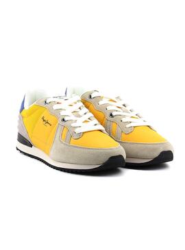 Sapatilhas Pepe Jeans Tinker Who Amarelo Homem