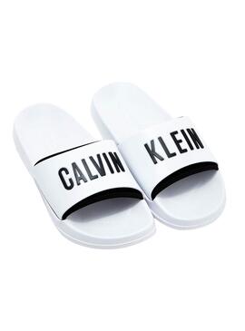 Chinelos Calvin Klein Intense Power Branco Mulher