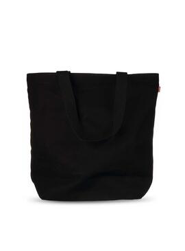 Bolsa Levis Serif Logo Preto para Mulher