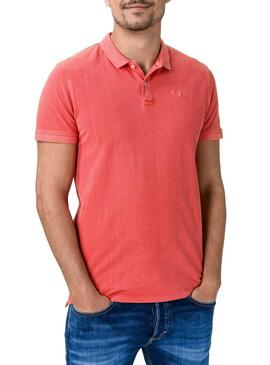 Polo Pepe Jeans Vicent Coral para Homem