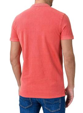 Polo Pepe Jeans Vicent Coral para Homem