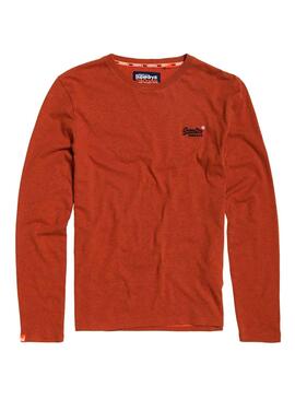 T-Shirt Superdry Vintage Laranja para Homem