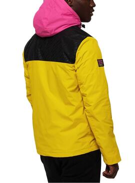 Corta-vento Superdry Axis Amarelo para Homem