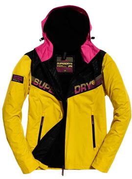 Corta-vento Superdry Axis Amarelo para Homem