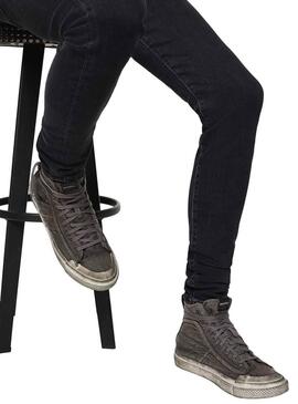 Sapatilhas Diesel Astico Gris para Homem