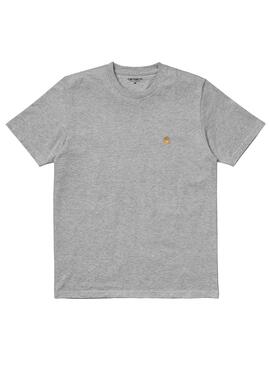 T-Shirt Carhartt Chase Gris para  Homem
