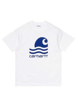 T-Shirt Carhartt Swim Branco para Homem