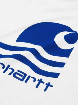 T-Shirt Carhartt Swim Branco para Homem