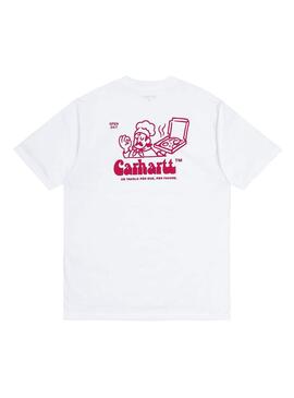 T-Shirt Carhartt Bene Branco para  Homem