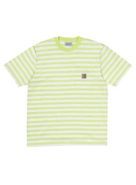 T-Shirt Carhartt Scototy Pocket Lima para  Homem