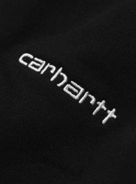 Sweat Bordado de script Carhartt Preto Homem