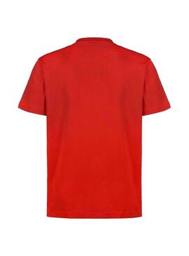 T-Shirt Lacoste Loose Vermelho para Homem