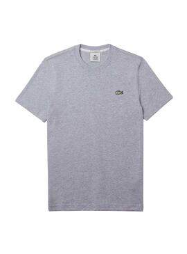 T-Shirt Lacoste Live Basic  Cinza Mulher e Homem