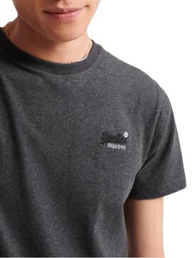 T-Shirt Superdry Vintage Gris para Homem