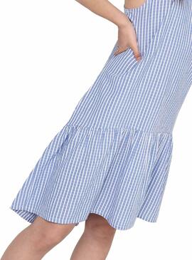 Vestido Only Gerry Azul para Mulher