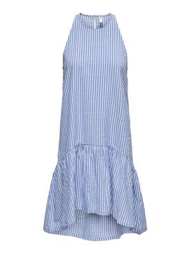 Vestido Only Gerry Azul para Mulher