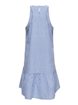 Vestido Only Gerry Azul para Mulher