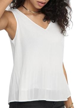 Top Only Lirena Branco para Mulher