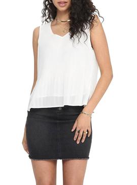 Top Only Lirena Branco para Mulher