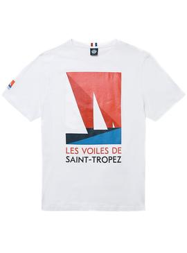 T-Shirt North Sails Saint Tropez Branco Homem
