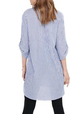 Bluson Only Helsin Azul para Mulher