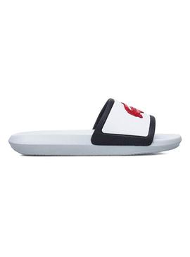Flip flops Lacoste Croco Slide Branco para Homem