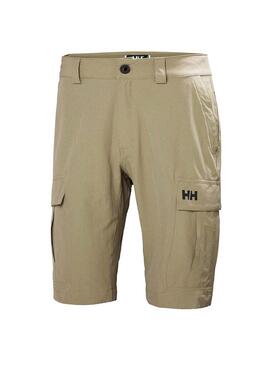 Bermudas Helly Hansen Cargo Bronzeado Homem