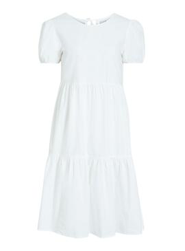 Vestido Vila Ladia Branco para Mulher
