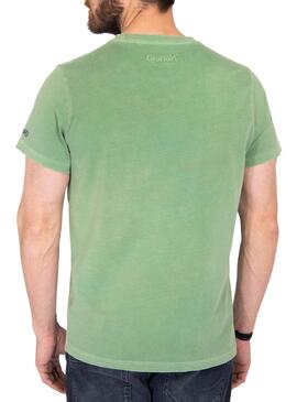 T-Shirt Norton Bronson Verde para Homem