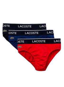 Cuecas Lacoste Slip Tricolor para Homem