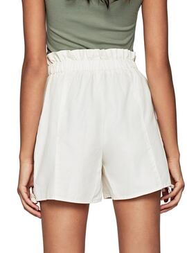 Short Pepe Jeans Bege claro para  Mulher