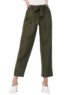 Pantalon Only Viva Verde para Mulher