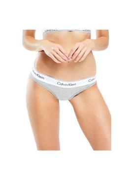 Braga Calvin Klein Bikini Mulher Cinza