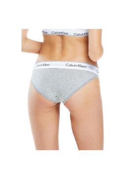 Braga Calvin Klein Bikini Mulher Cinza