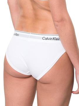 Braga Calvin Klein Biquini Mulher Branca